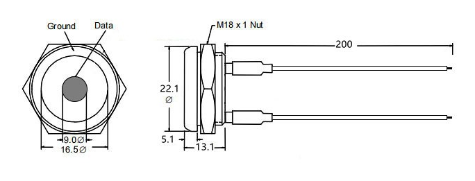 TMR-02 — Product dimensions