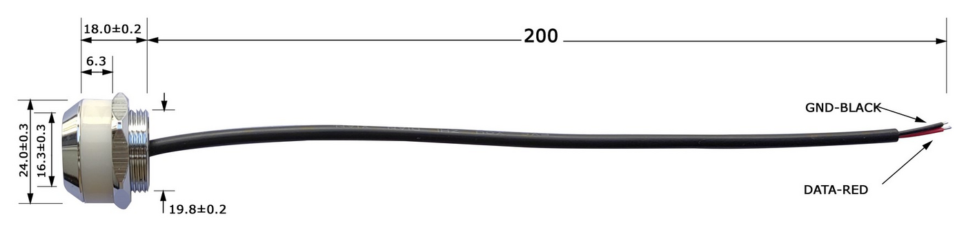 TMR-01A — Product dimensions