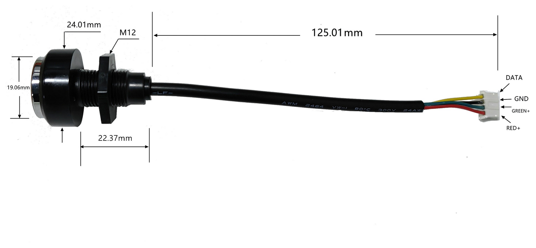 TMR-04A — Product dimensions